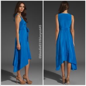 Marc By Marc Jacobs Vibrant Blue High Low Dress.  Very good condition.